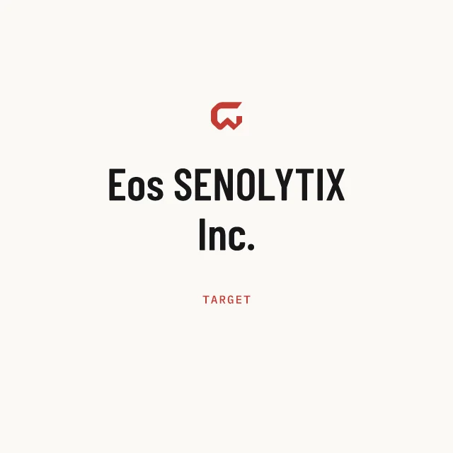Target: Eos SENOLYTIX Inc.