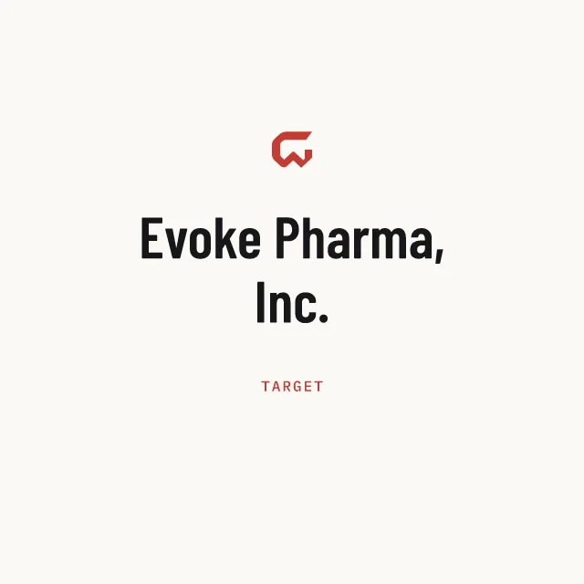 Target: Evoke Pharma, Inc.