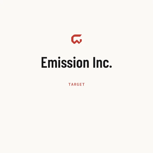 Target: Emission Inc.