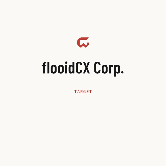Target: flooidCX Corp.