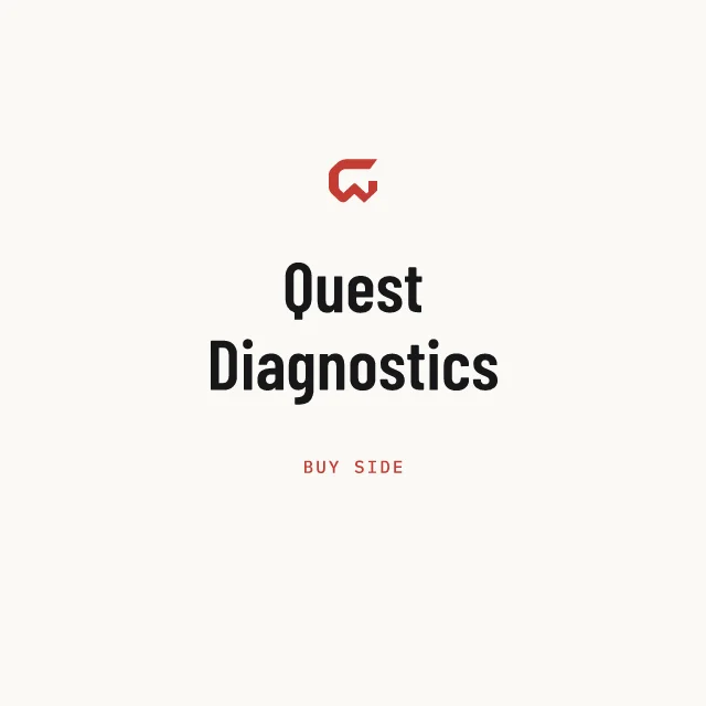 Buy side: Quest Diagnostics
