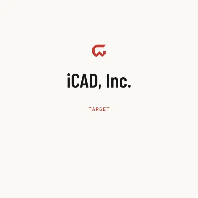 Target: iCAD, Inc.