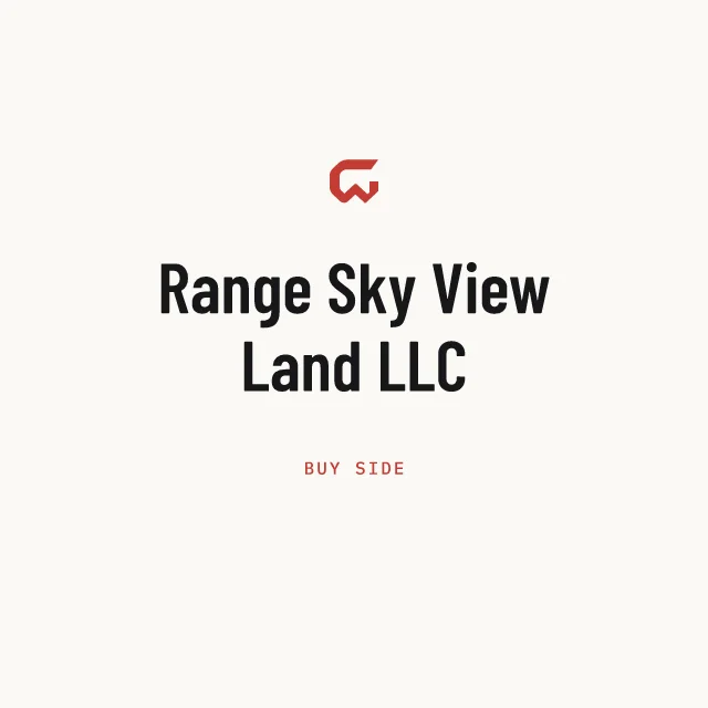 Buy side: Range Sky View Land LLC