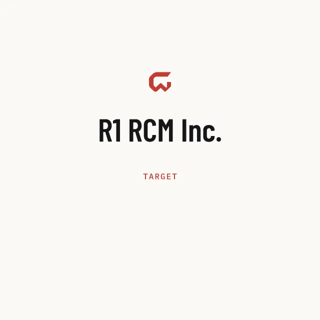 Target: R1 RCM Inc.
