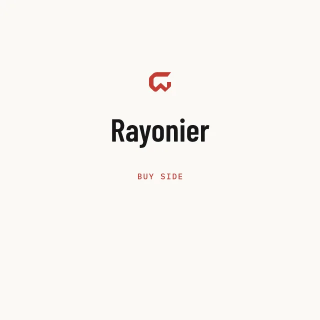 Buy side: Rayonier