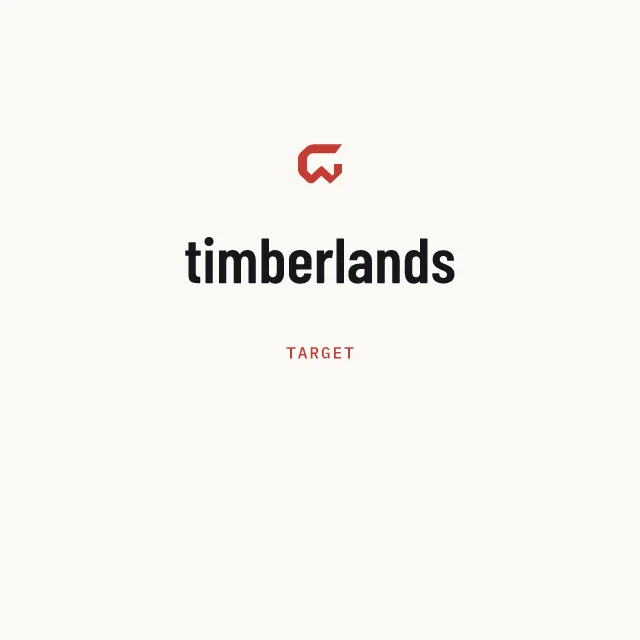 Target: timberlands