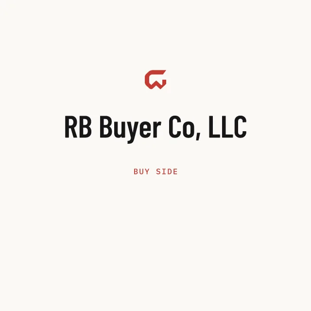 Buy side: RB Buyer Co, LLC
