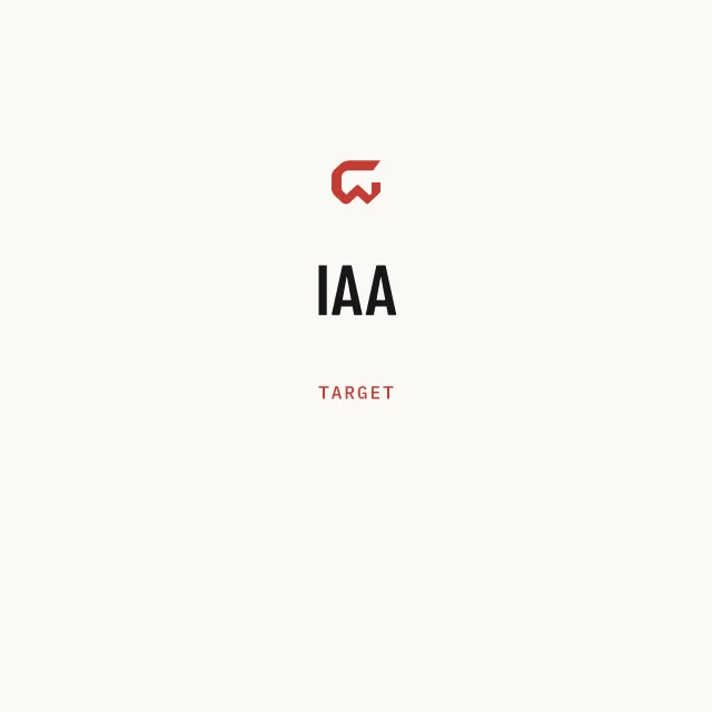 Target: IAA