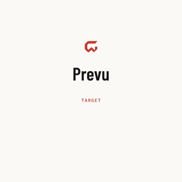 Target: Prevu