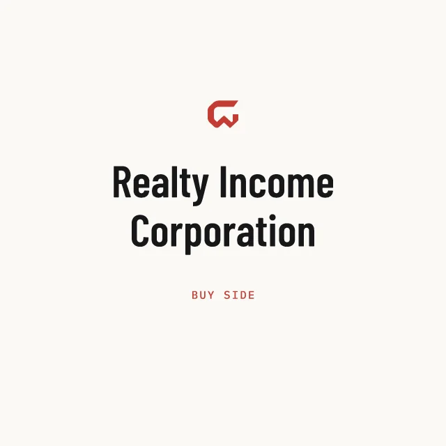 Buy side: Realty Income Corporation