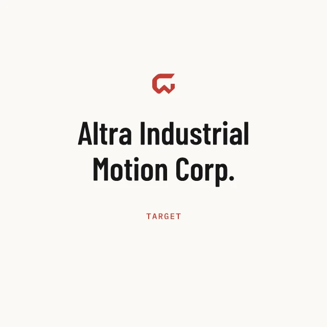 Target: Altra Industrial Motion Corp.