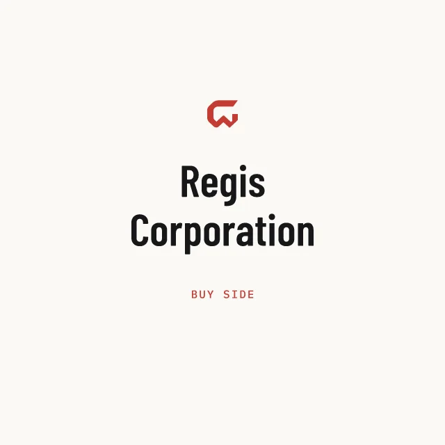 Buy side: Regis Corporation