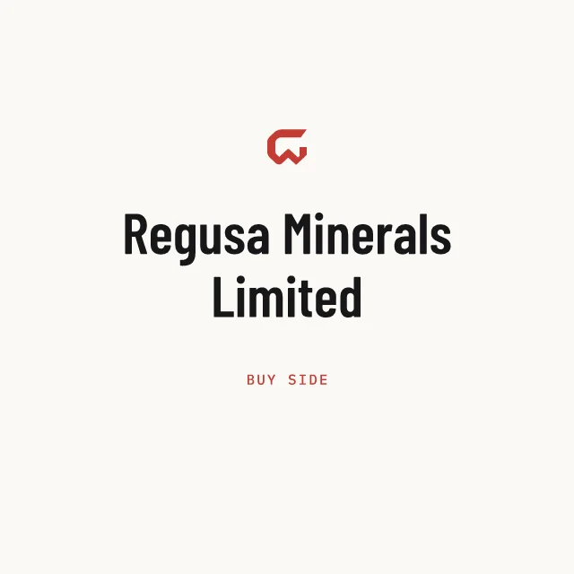 Buy side: Regusa Minerals Limited
