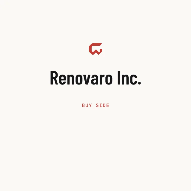 Buy side: Renovaro Inc.