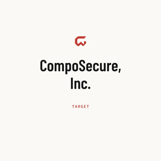 Target: CompoSecure, Inc.