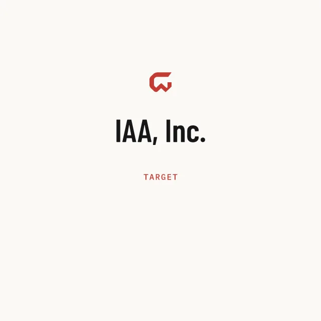 Target: IAA, Inc.