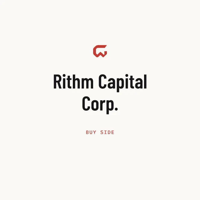 Buy side: Rithm Capital Corp.