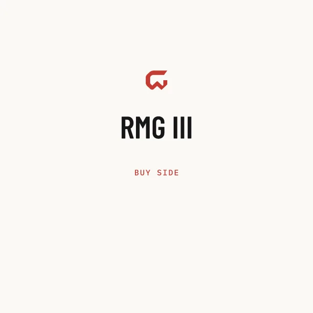 Buy side: RMG III