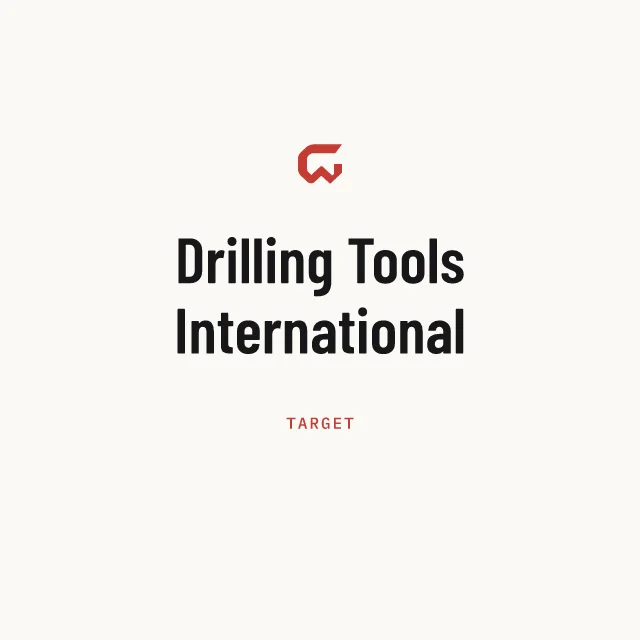 Target: Drilling Tools International