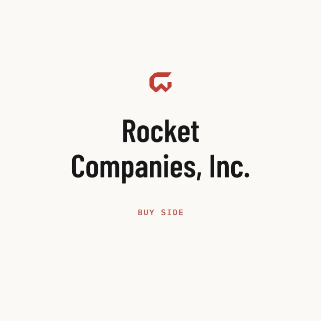Buy side: Rocket Companies, Inc.