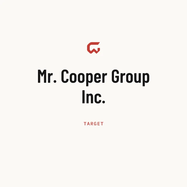 Target: Mr. Cooper Group Inc.