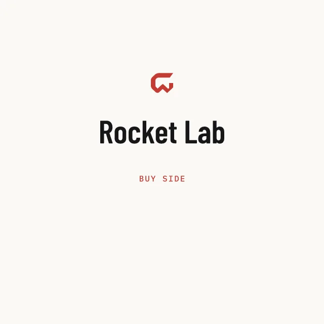 Buy side: Rocket Lab