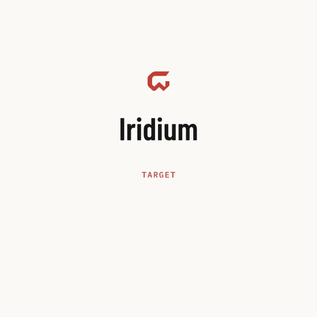 Target: Iridium