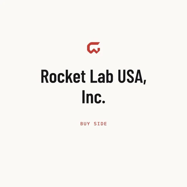 Buy side: Rocket Lab USA, Inc.