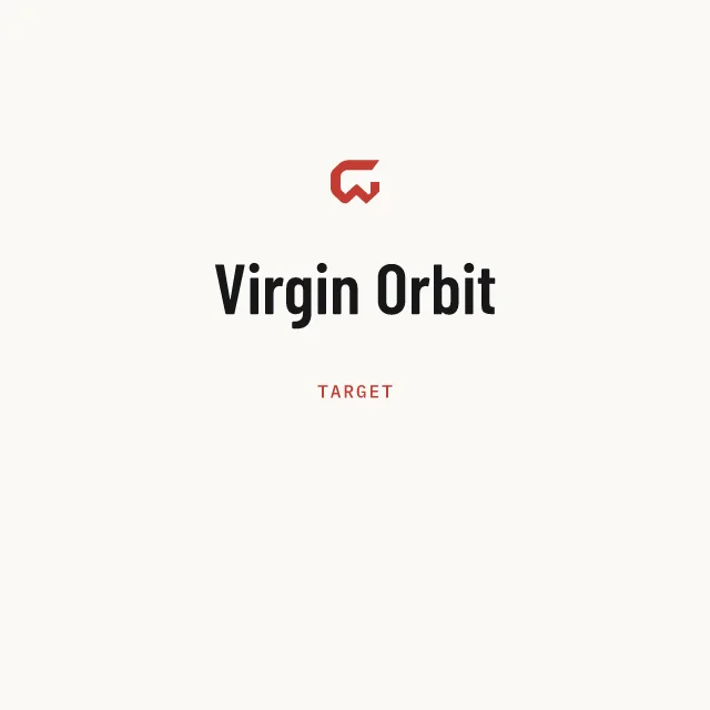 Target: Virgin Orbit