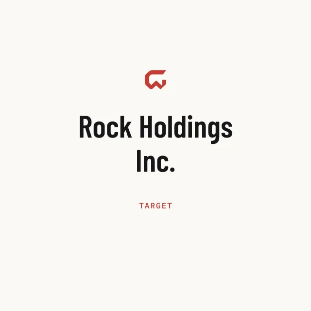 Target: Rock Holdings Inc.