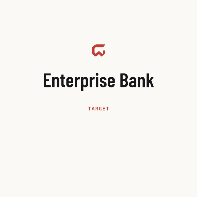 Target: Enterprise Bank