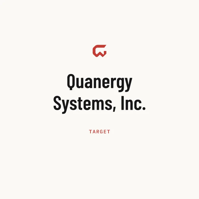 Target: Quanergy Systems, Inc.