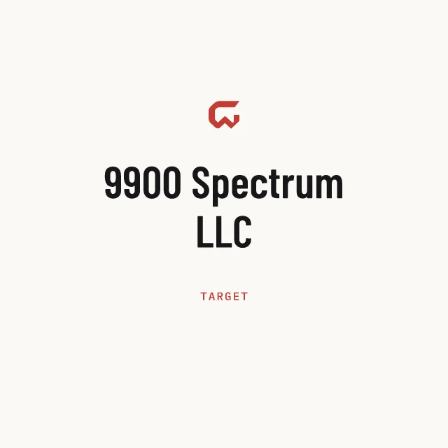 Target: 9900 Spectrum LLC