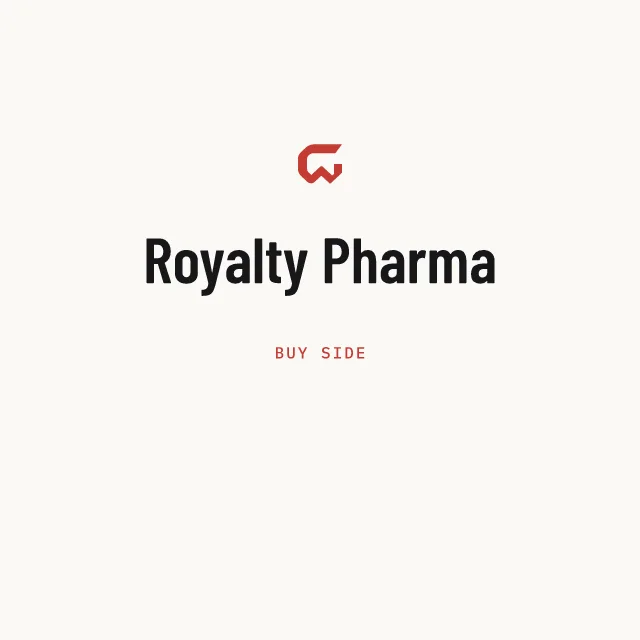 Buy side: Royalty Pharma