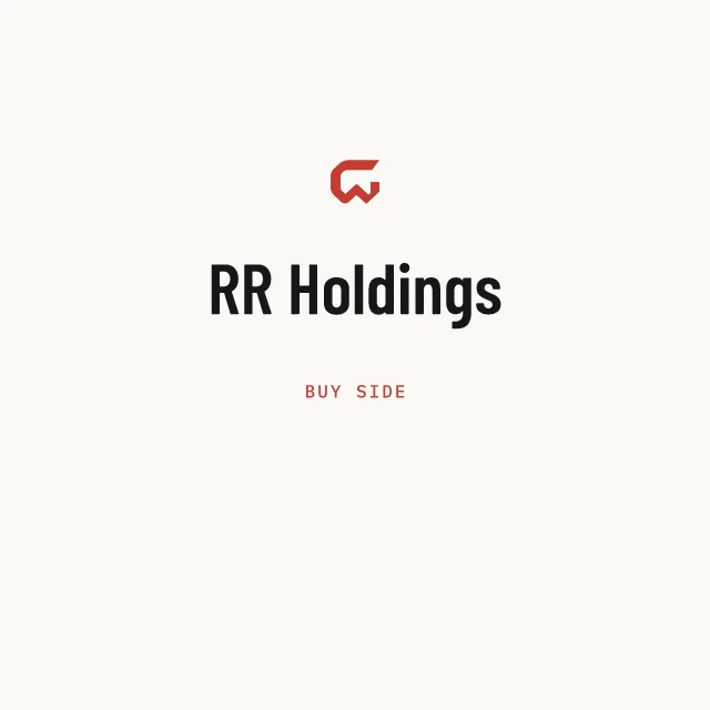 Buy side: RR Holdings