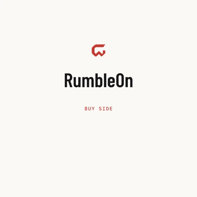 Buy side: RumbleOn