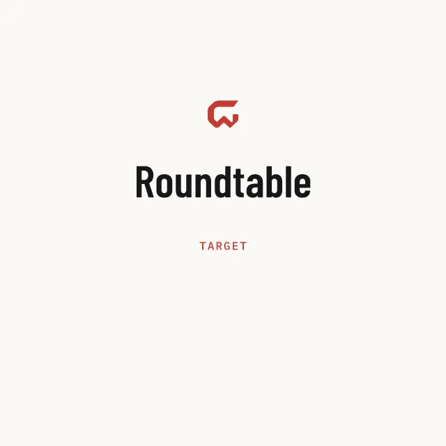 Target: Roundtable