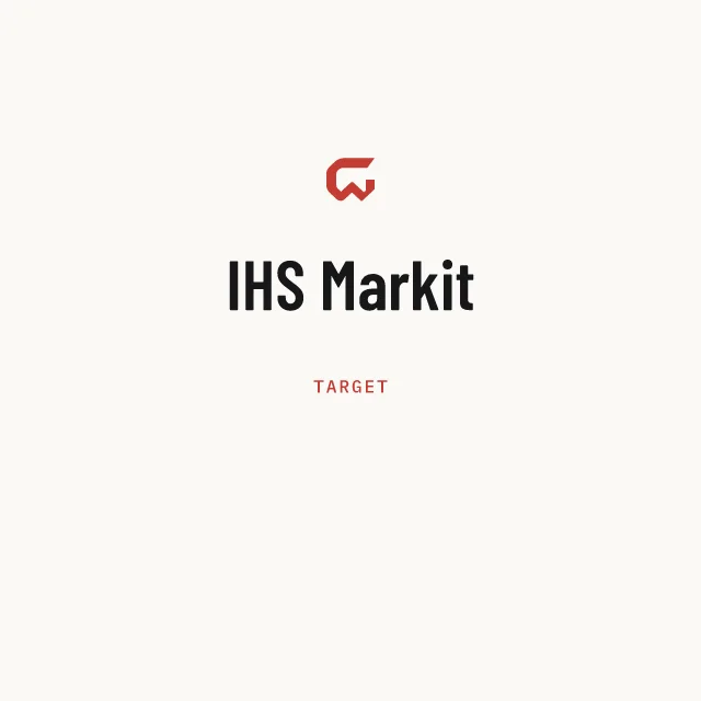 Target: IHS Markit