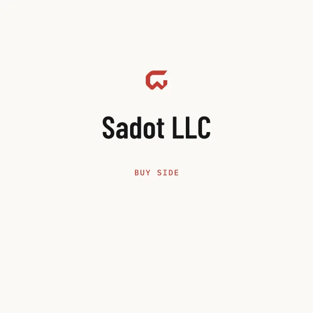 Buy side: Sadot LLC