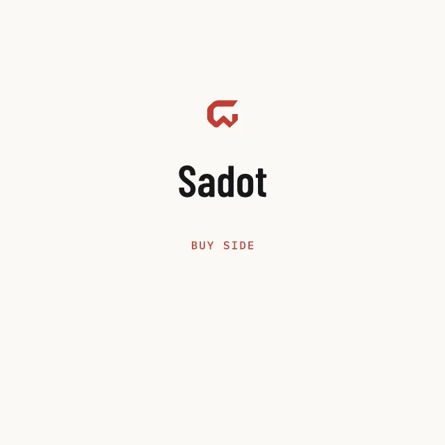 Buy side: Sadot