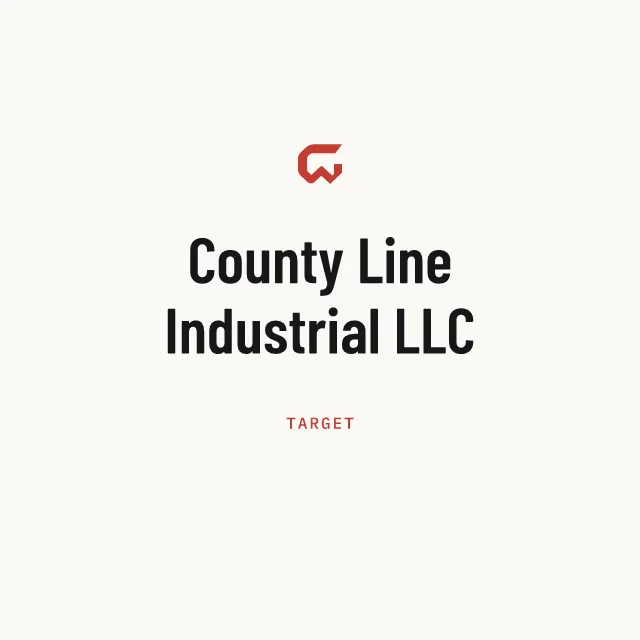 Target: County Line Industrial LLC