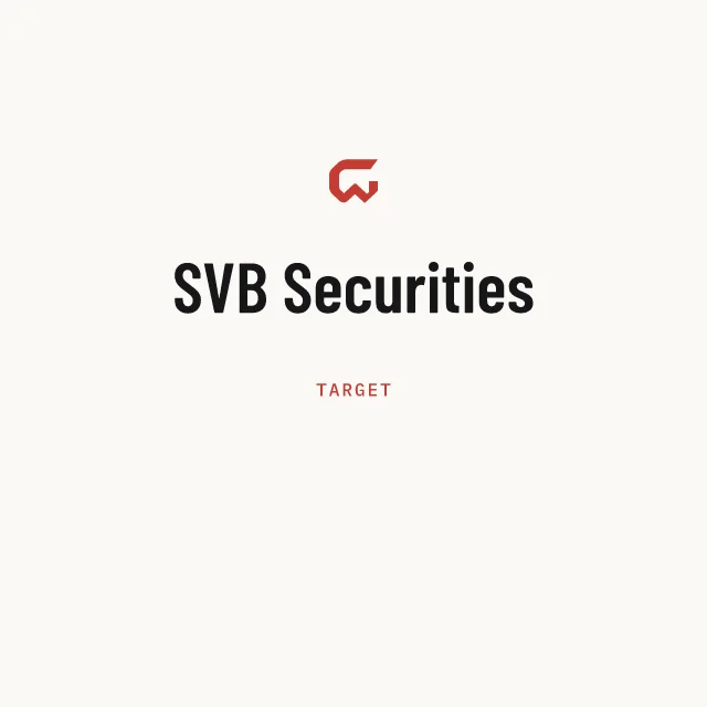 Target: SVB Securities