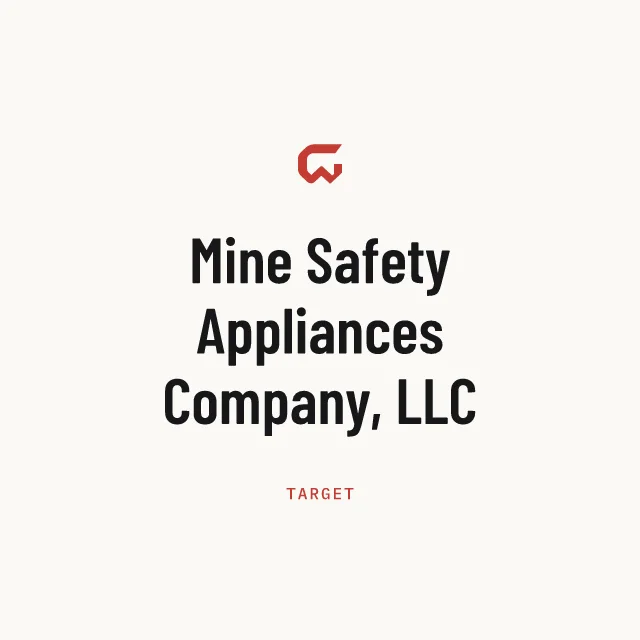 Target: Mine Safety Appliances Company, LLC