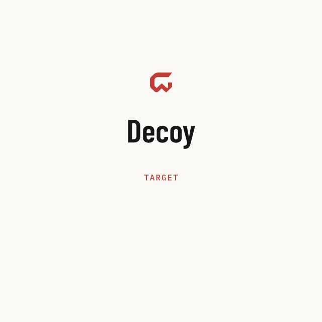 Target: Decoy