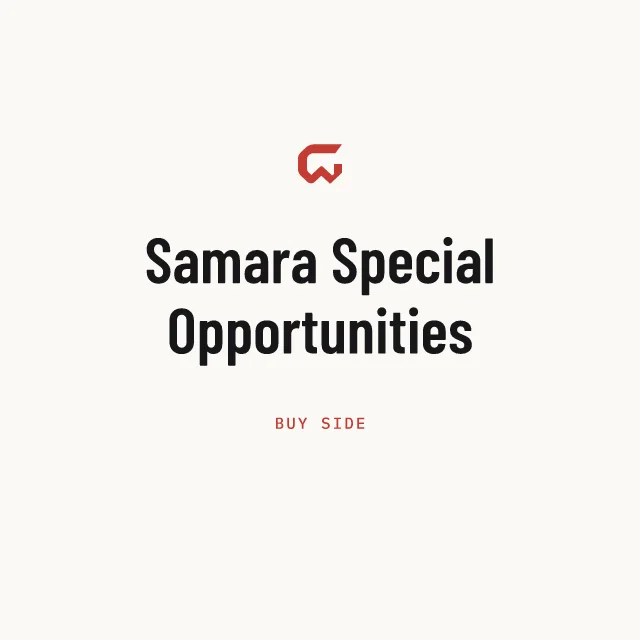 Buy side: Samara Special Opportunities