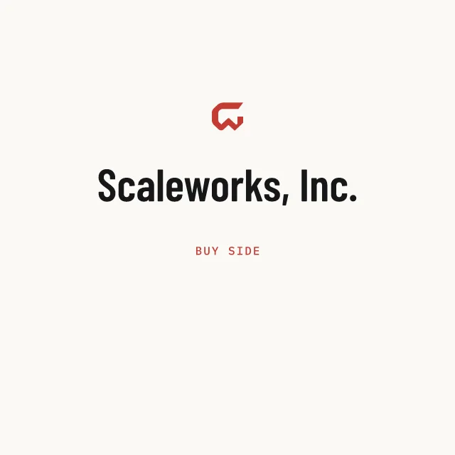 Buy side: Scaleworks, Inc.