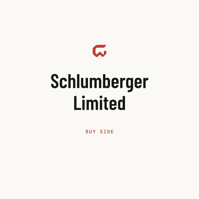 Buy side: Schlumberger Limited