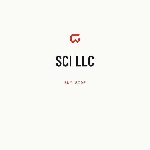 Buy side: SCI LLC