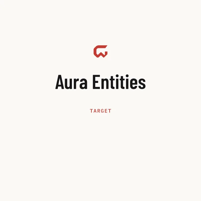 Target: Aura Entities
