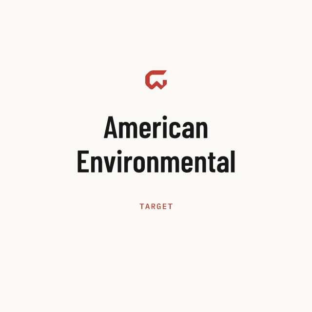 Target: American Environmental